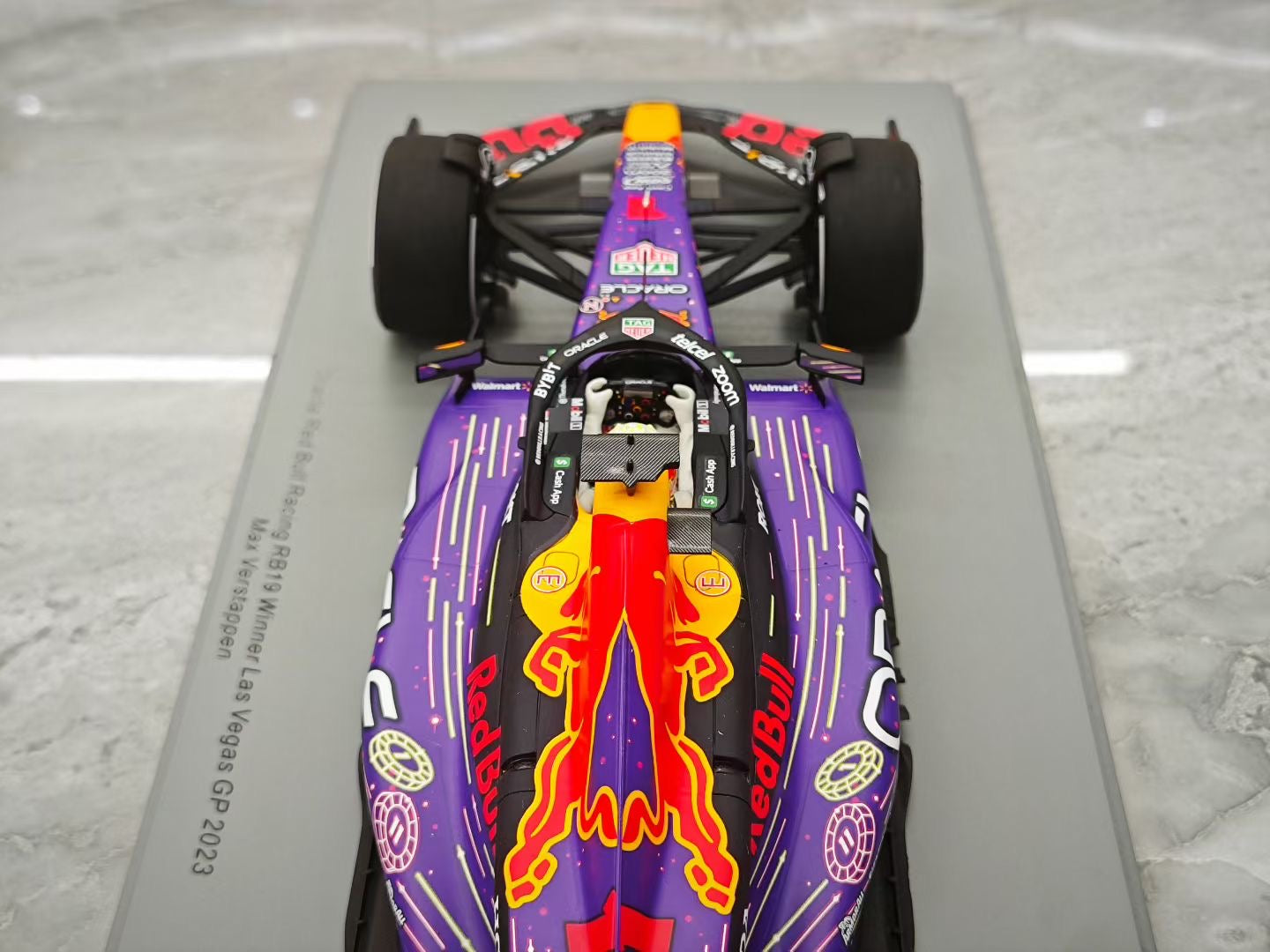 Spark 1/18 2023 Las Vegas RB19 Victory Verstappen F1