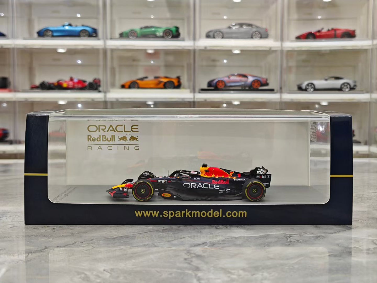 Spark 2023 Qatar – Red Bull RB19 – Verstappen (F1 World Champion) – 1:43 Scale