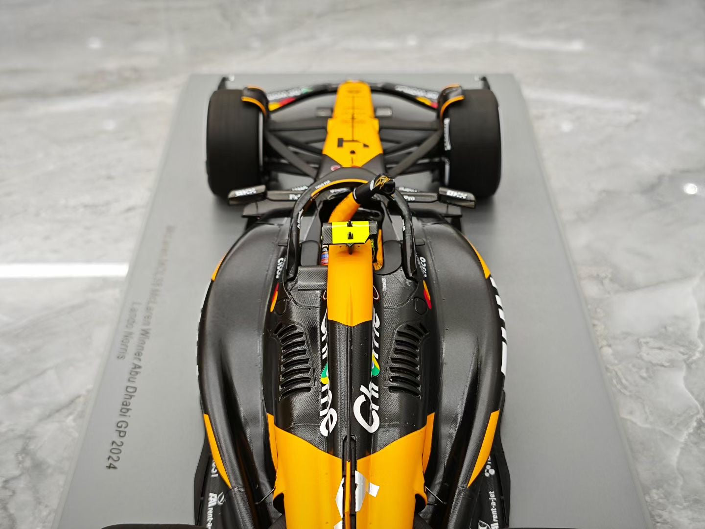 Spark 1/18 2024 Abu Dhabi Grand Prix Winner MCL38 Norris F1