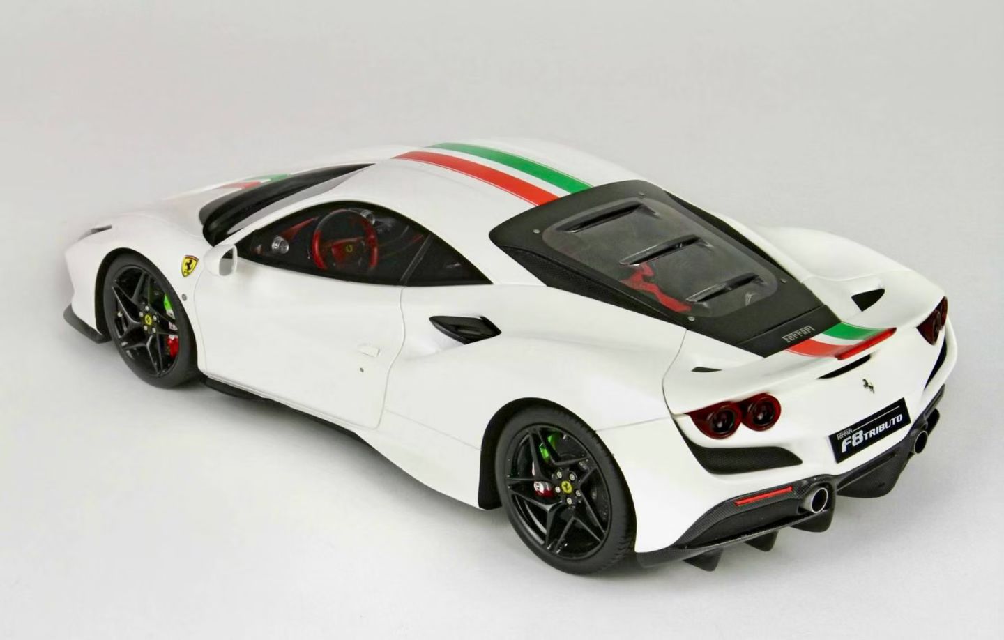 BBR 1/43 Ferrari F8 Tributo Italian White