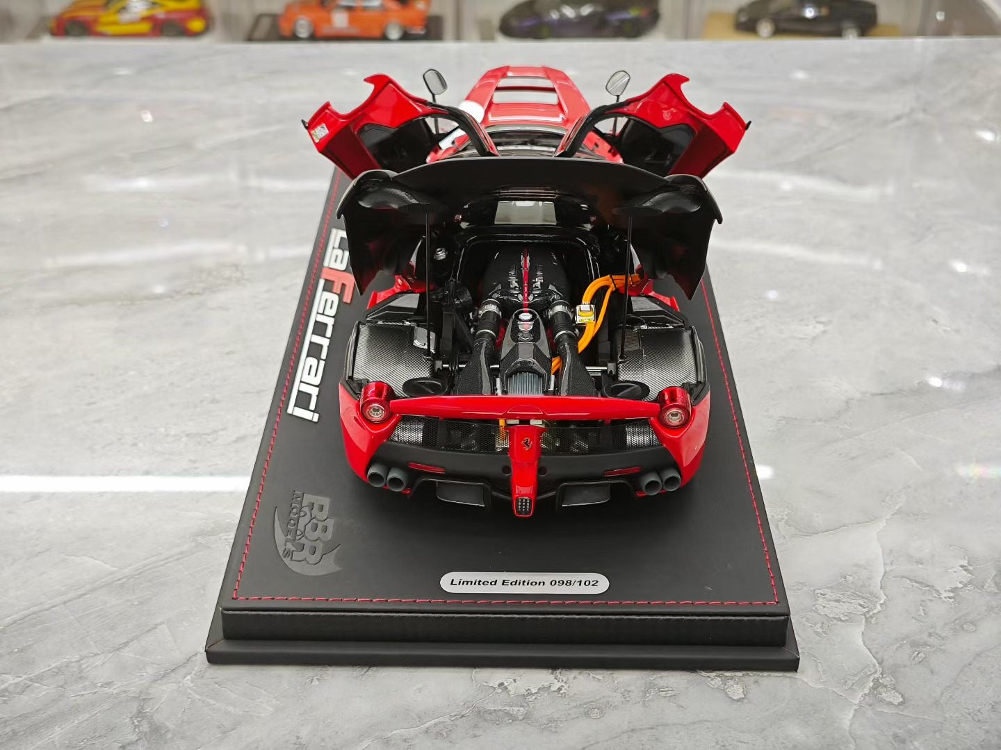 BBR 1/18 Ferrari LaFerrari Test Alloy Model