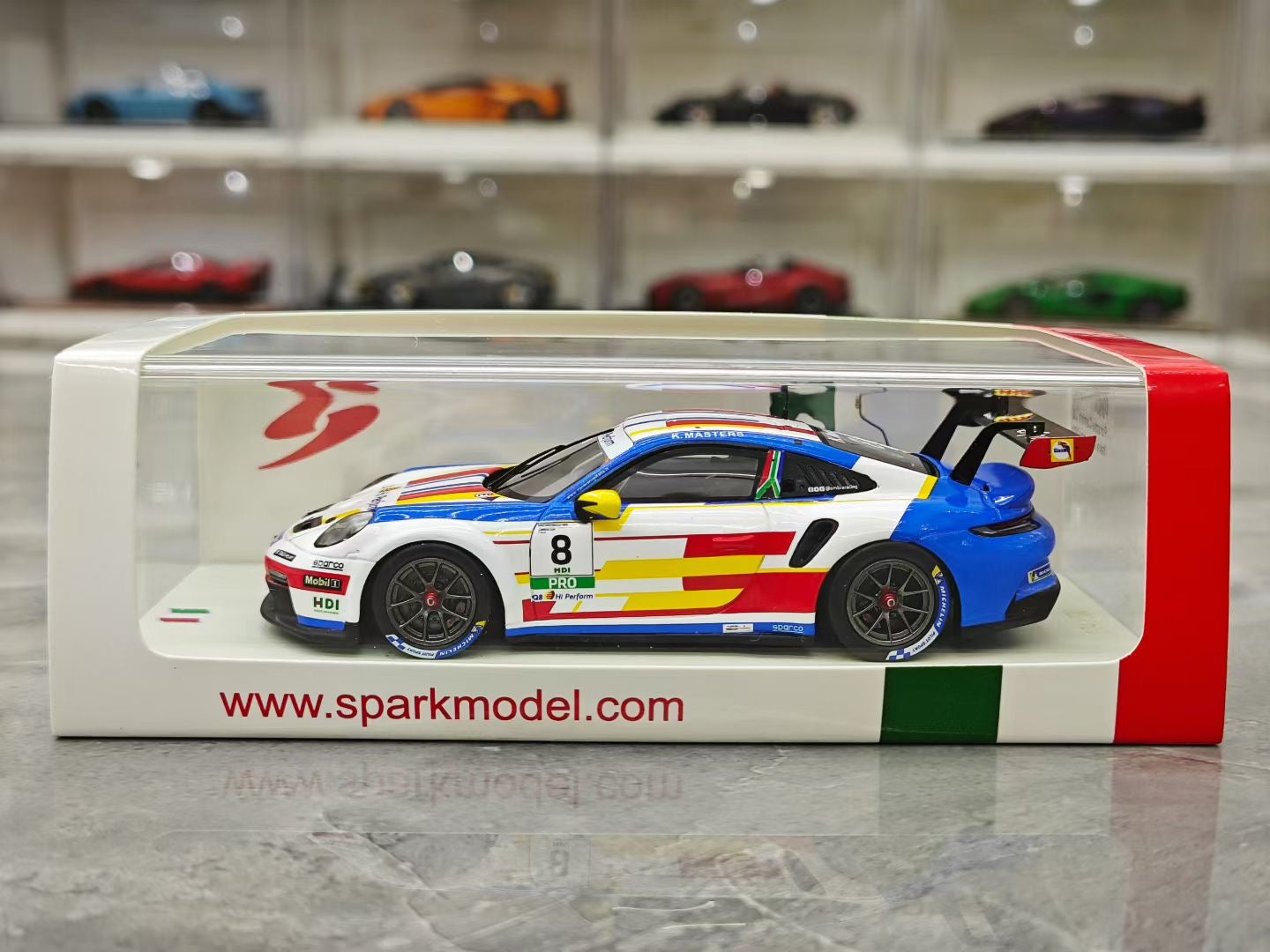 SPARK 1/43 2024 Carrera Cup Porsche 911 GT3 CUP No. 8