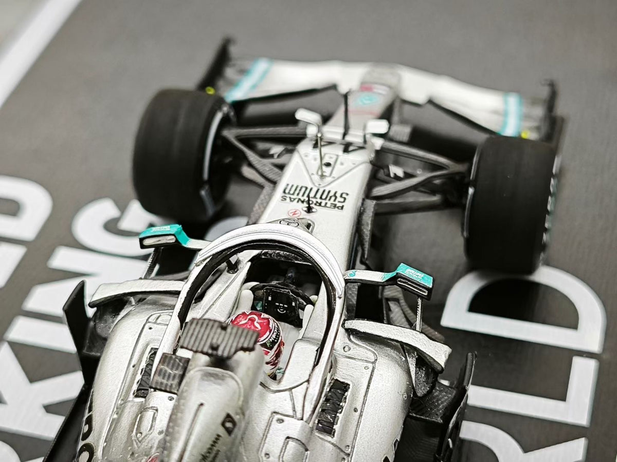 Spark 1:43 scale Mercedes W10 (2019 US Grand Prix, Hamilton) –