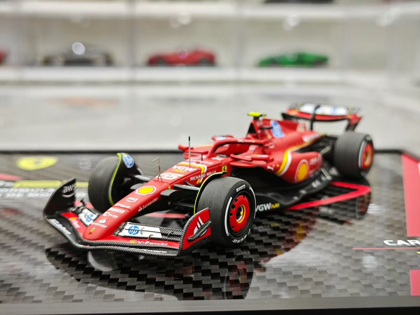 BBR 1/43 2024 Monaco Ferrari SF 24 Leclerc Sainz Set