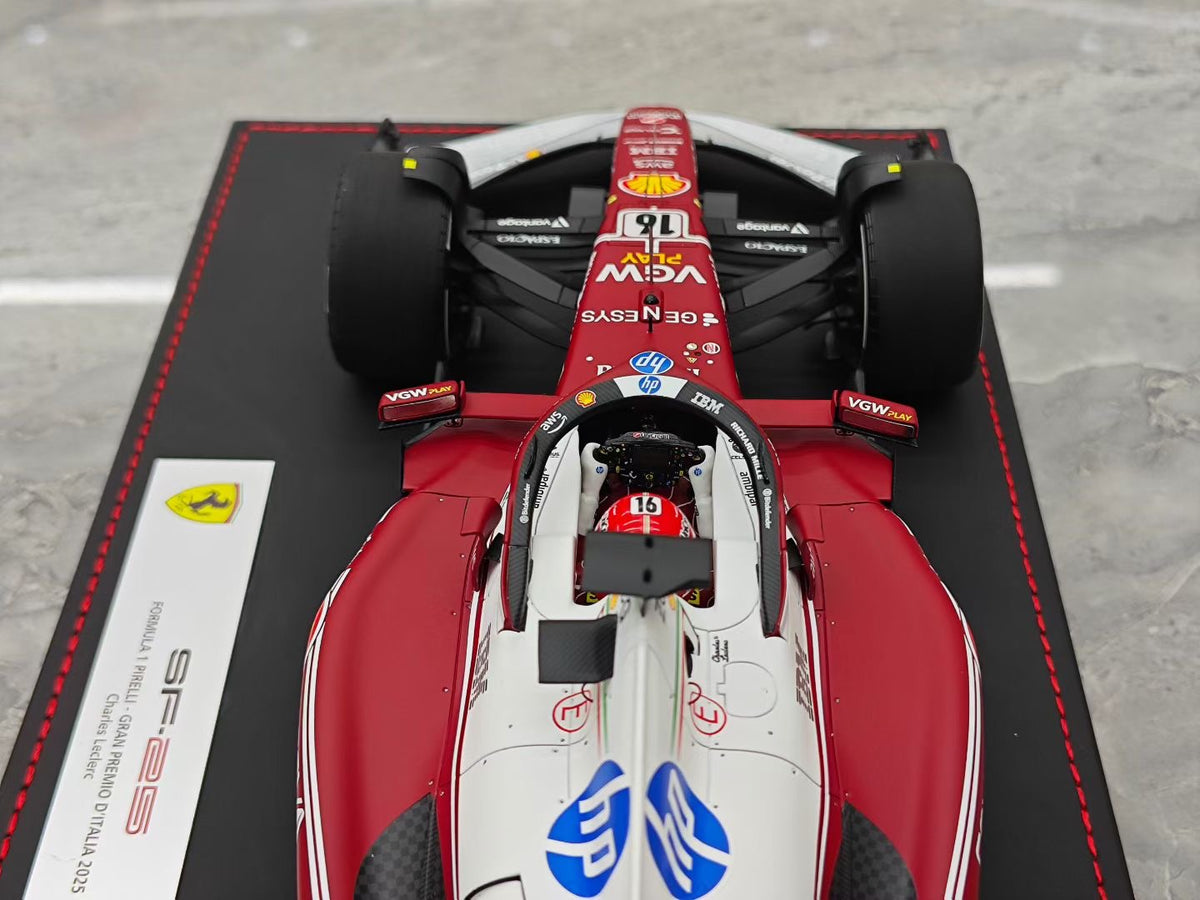 BBR 2025 Monza Ferrari SF25 Hamilton F1 1:18 Scale