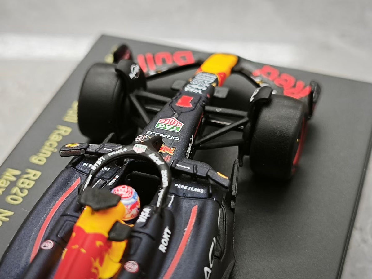 Spark 2024 Championship-Winning RB20 (Verstappen) – 1:64 Scale Die-cast Model