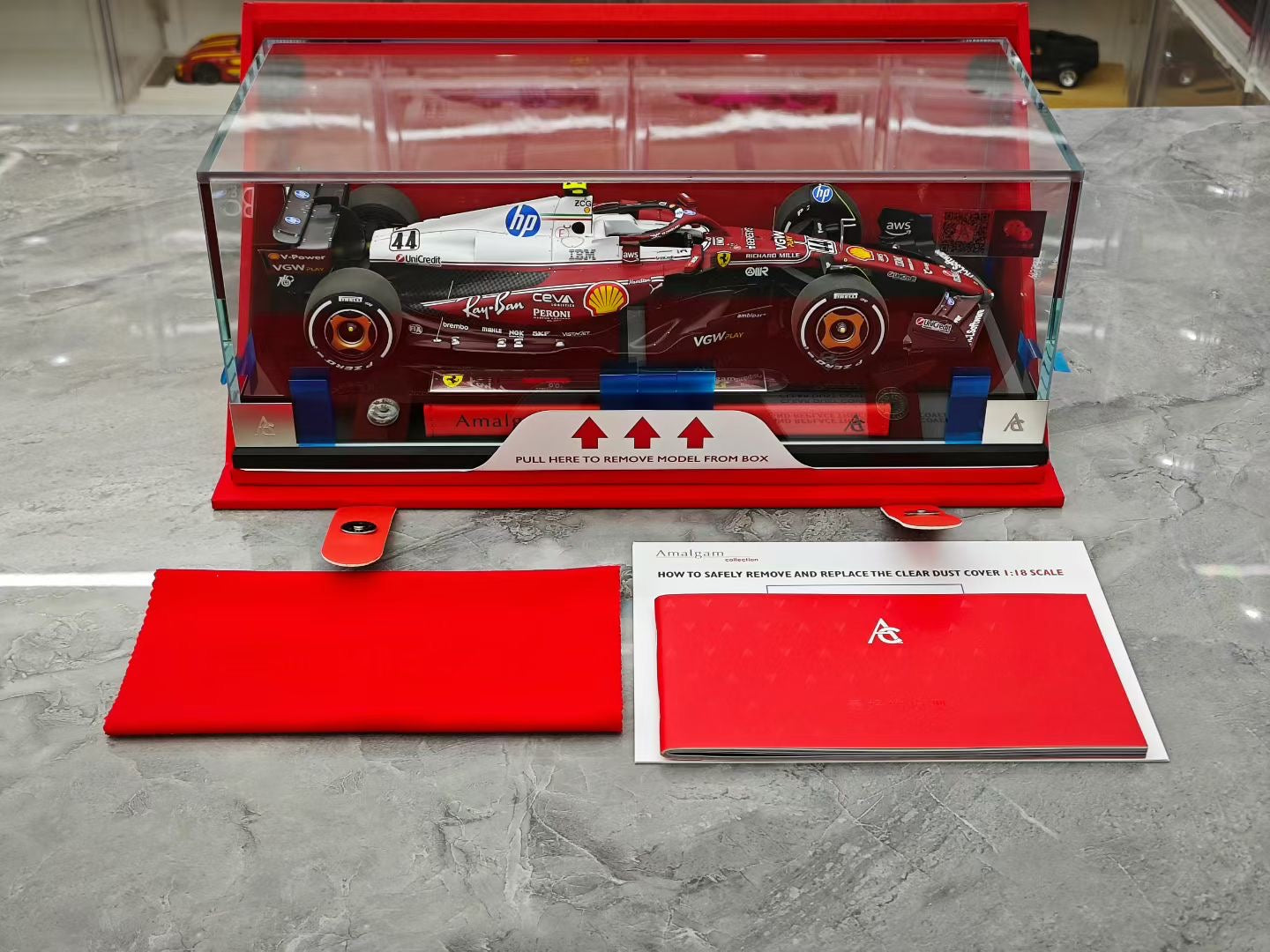 Amalgam 1/18 2025 Monza GP SF25 Hamilton F1