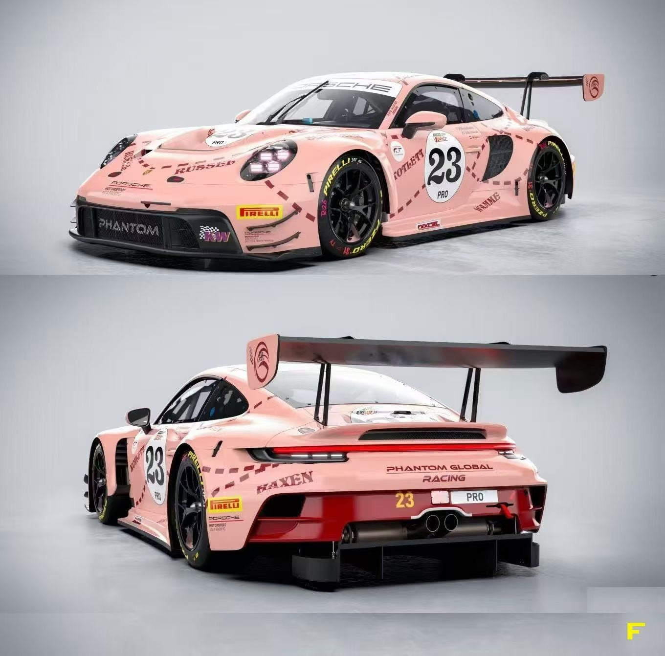 VIP 1/18 Scale Models Porsche 911 GT3R Resin Model