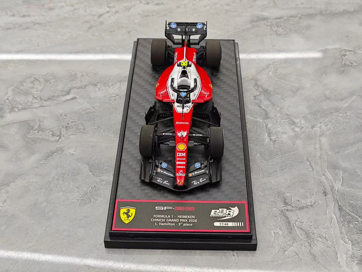 BBR 2026 Chinese GP SF26 Hamilton F1 1:43 Scale