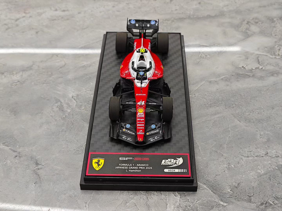 BBR 1:43 Hamilton SF26 (2026 Japanese GP)