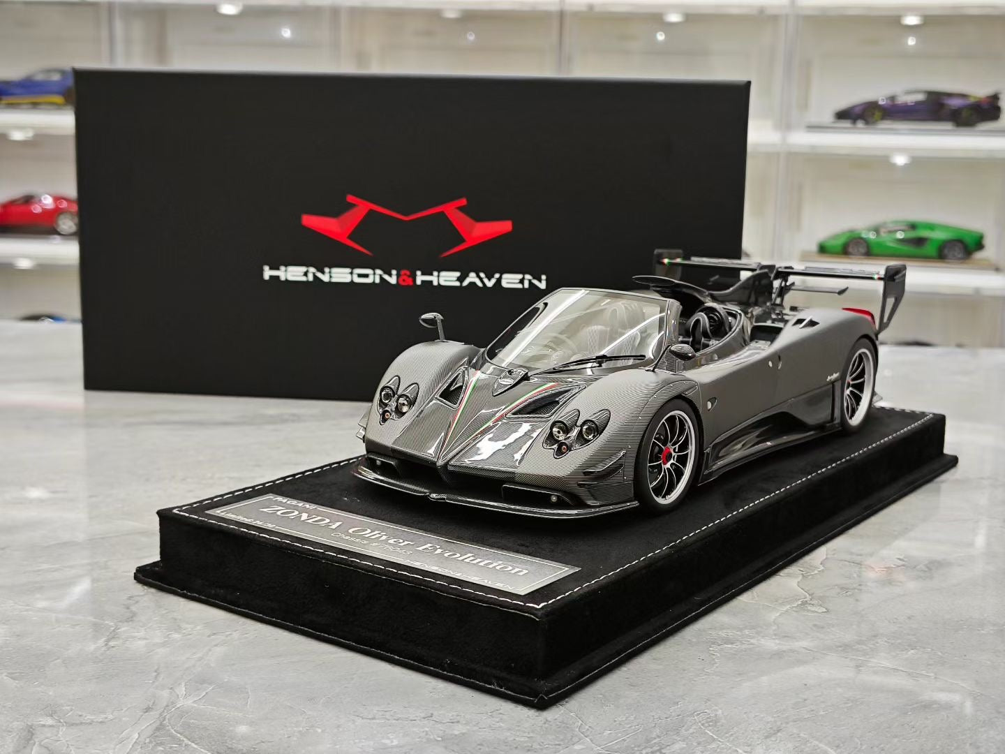 HH Model 1/18 Pagani Zonda Roadster 760 Convertible Model
