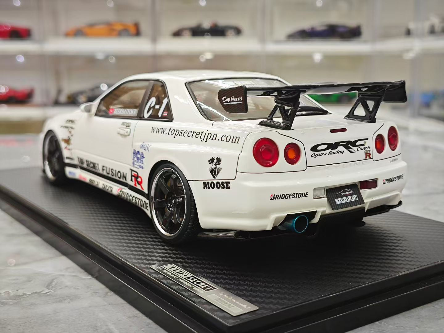 IG 1/18 Nissan GTR BN R34 Resin Car Model