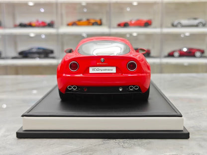 MOTORHELIX 1/18 Alfa Romeo 8C Competizione (2008) – Alfa Red – MH393