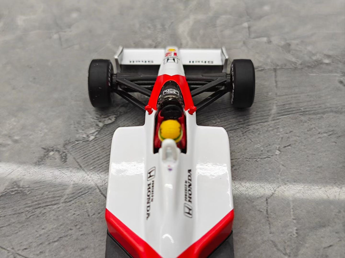 MINIGT 1988 Japanese GP McLaren MP4/4 Senna 1:64 — Sealed: 98 / Blister Card: 108