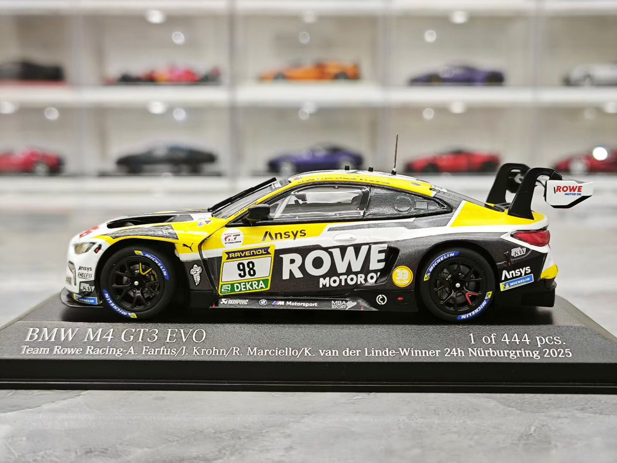 Minichamps 2025 Le Mans BMW M4 GT3 EVO (1:43 scale die-cast model)