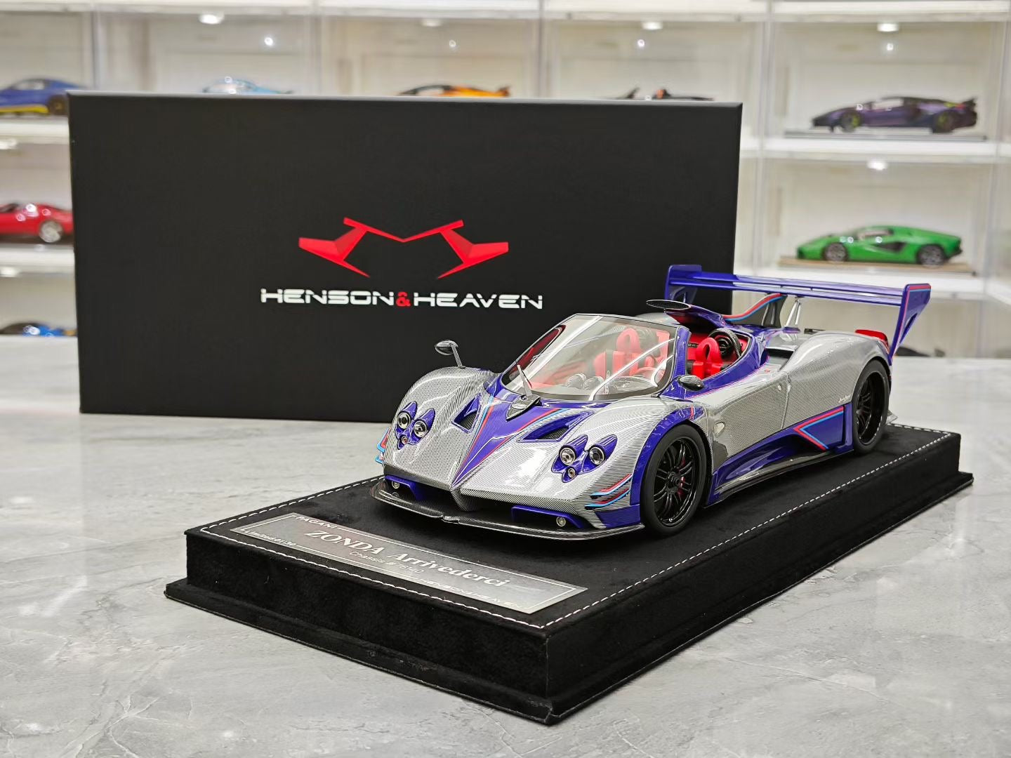 HH Model 1/18 Pagani Zonda Roadster 760 Convertible Model