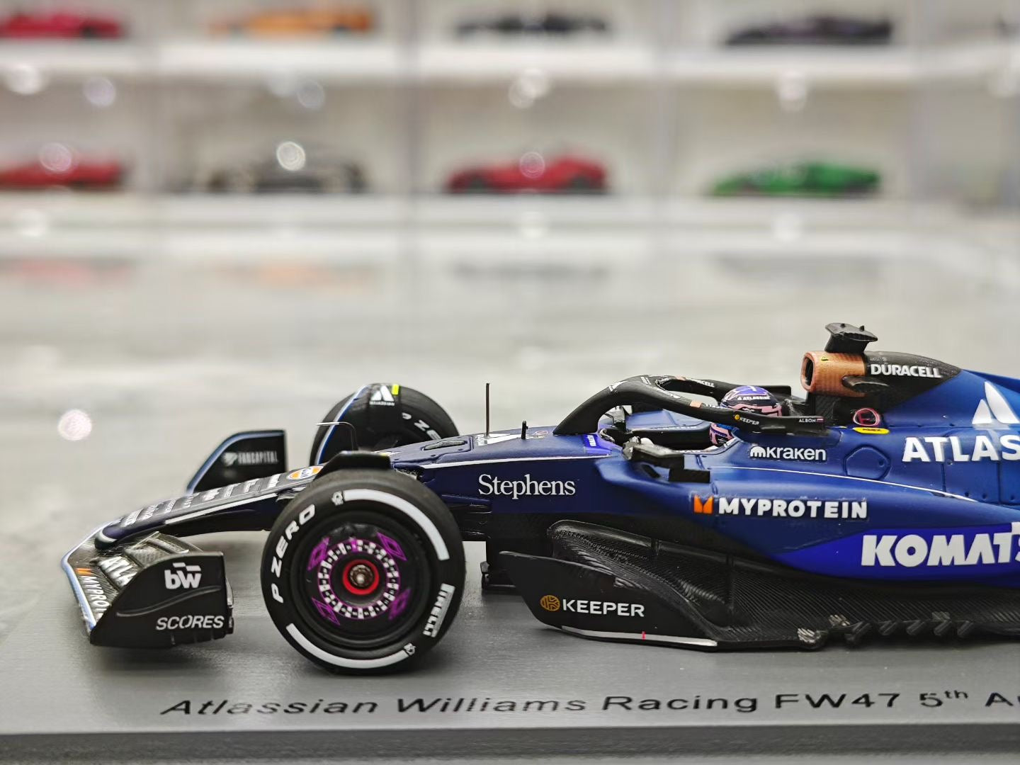 Spark 1/43 2025 Australian Grand Prix FW47 Albon F1