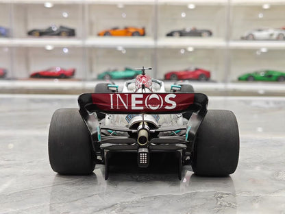 Minichamps 1:18 2022 Spanish Grand Prix W13 – Russell (F1 Diecast)