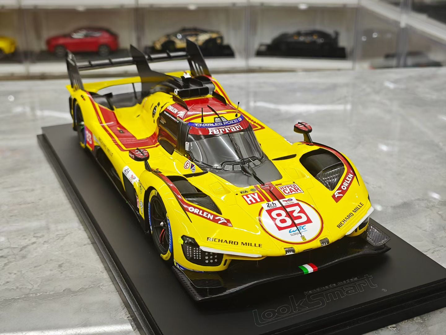 Looksmart 1/18 2025 Le Mans Victory Ferrari 499P Ye Yifei