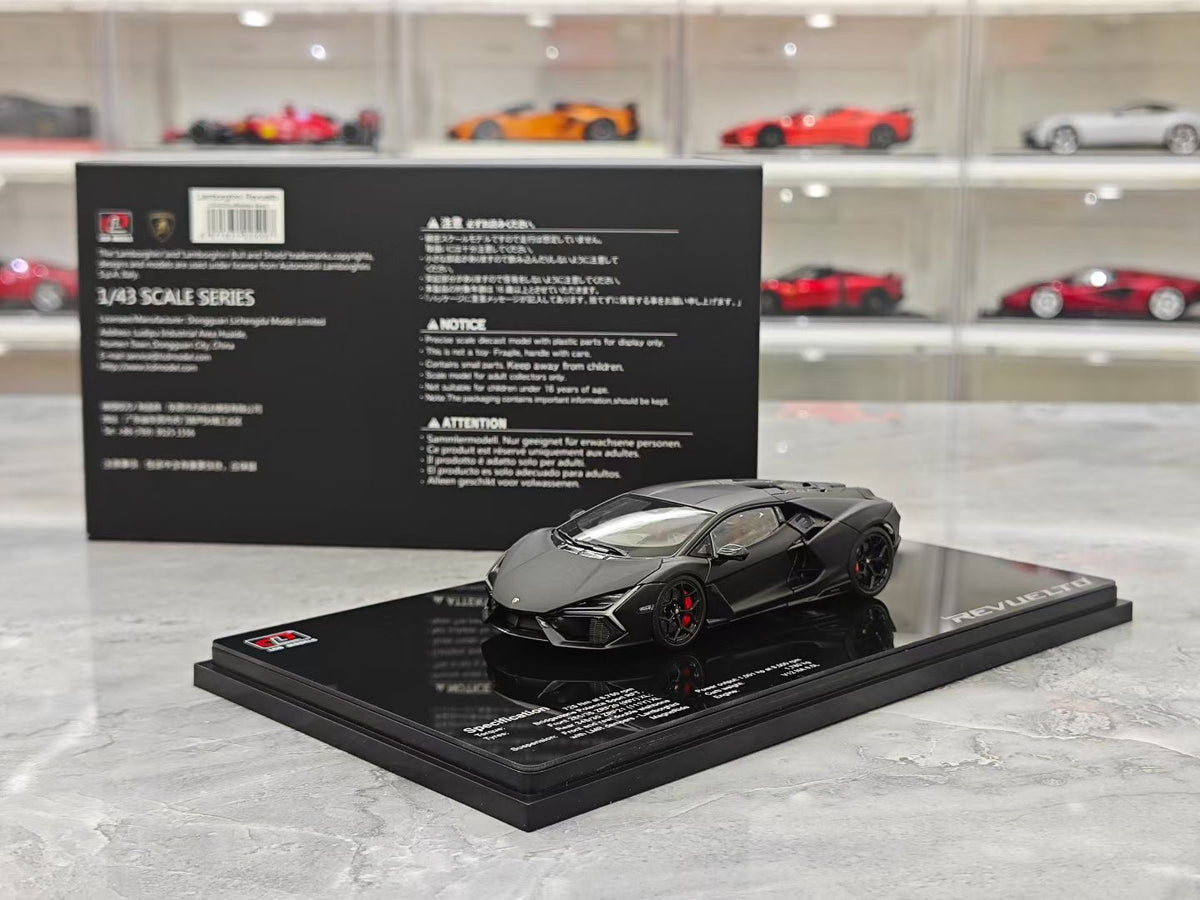 LCD Lamborghini Revuelto (New Flagship V12) – 1:43 Scale Die-cast Model with Fully Opening Parts