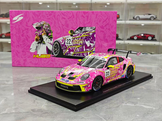 Spark 2025 Carrera Cup Porsche 911 GT3 Cup #22 (1:18 Resin Model)