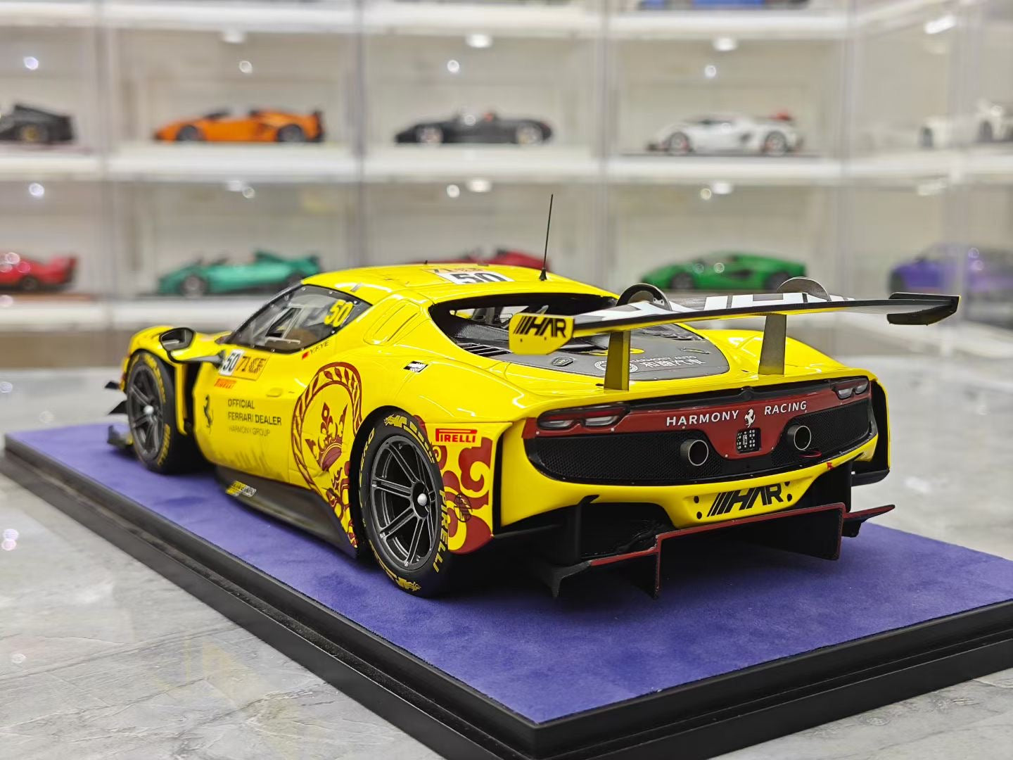 Looksmart 1/18 scale 2024 Macau GT Cup Ferrari 296 GT3 resin
