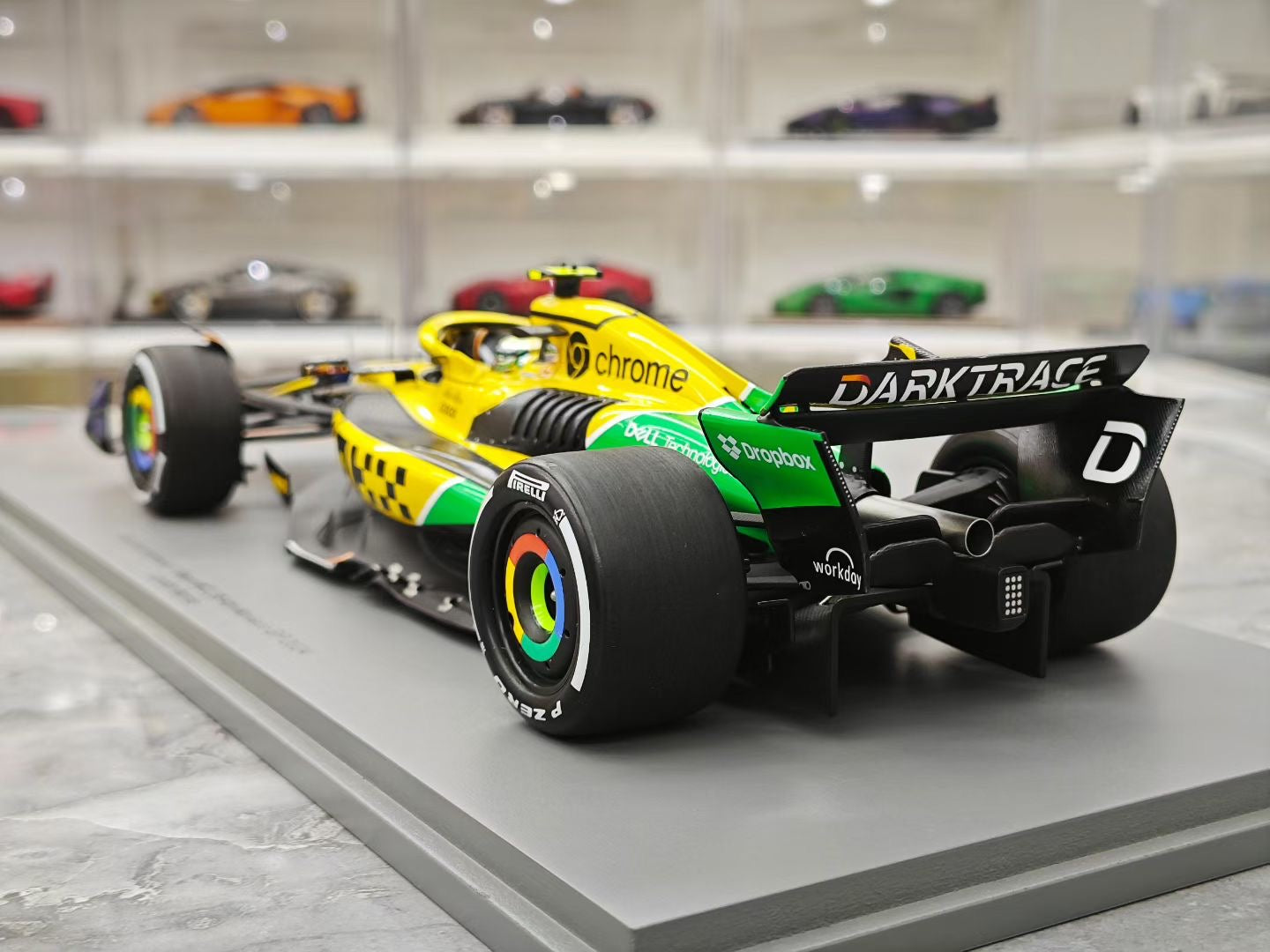 Spark 1/18 2024 Monaco Grand Prix McLaren MCL38 Norris F1