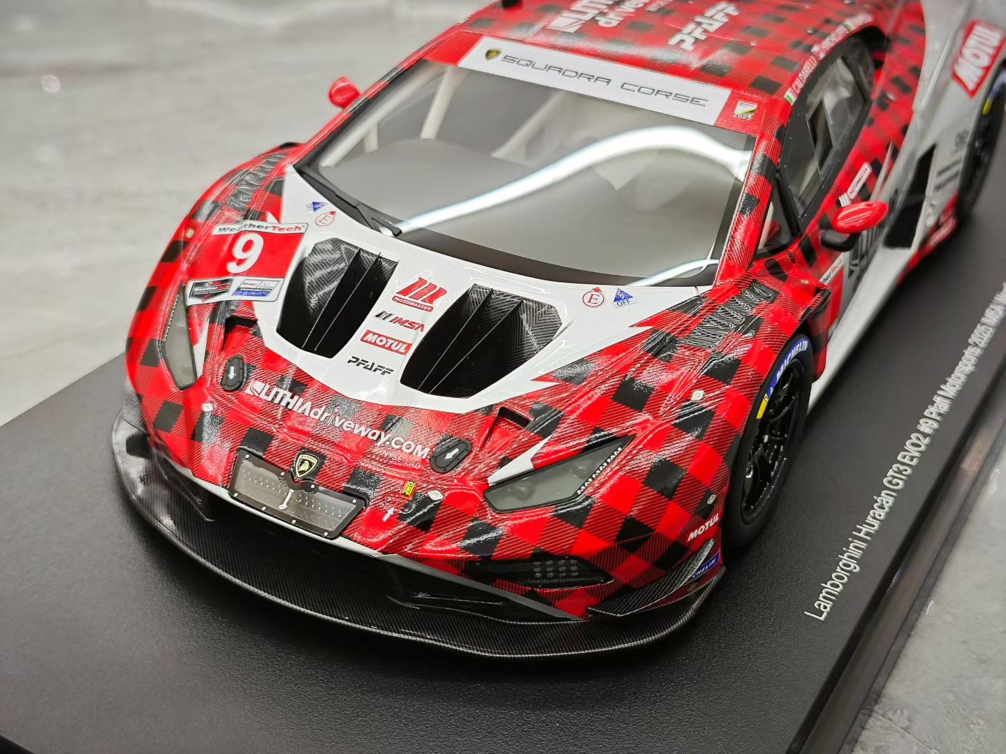 Topspeed 1/18 Lamborghini Huracan GT3 EVO2 #9