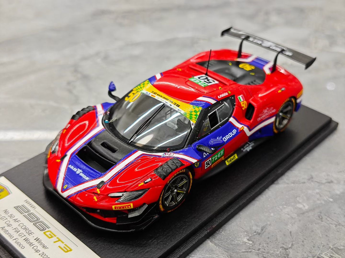 Looksmart 2025 Macau GT World Cup Ferrari 296 GT3 (1:43 scale)