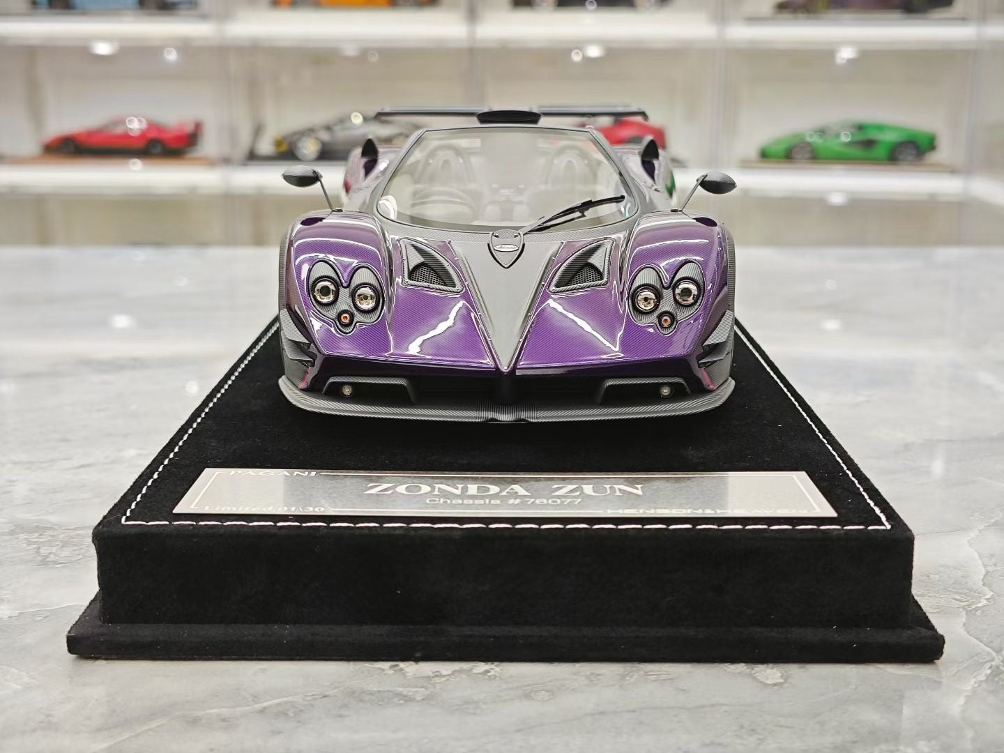 HH Model 1/18 Pagani Zonda Roadster 760