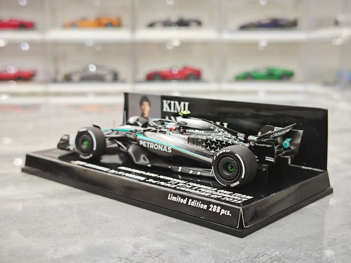 Minichamps 1/43 2025 Australian GP W16 First Points Finish - Antonelli F1