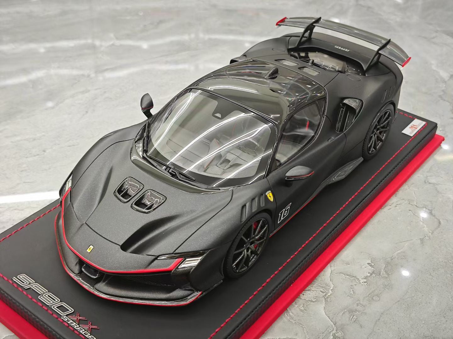 BBR 1/18 Ferrari SF90 XX Stradale Leclerc