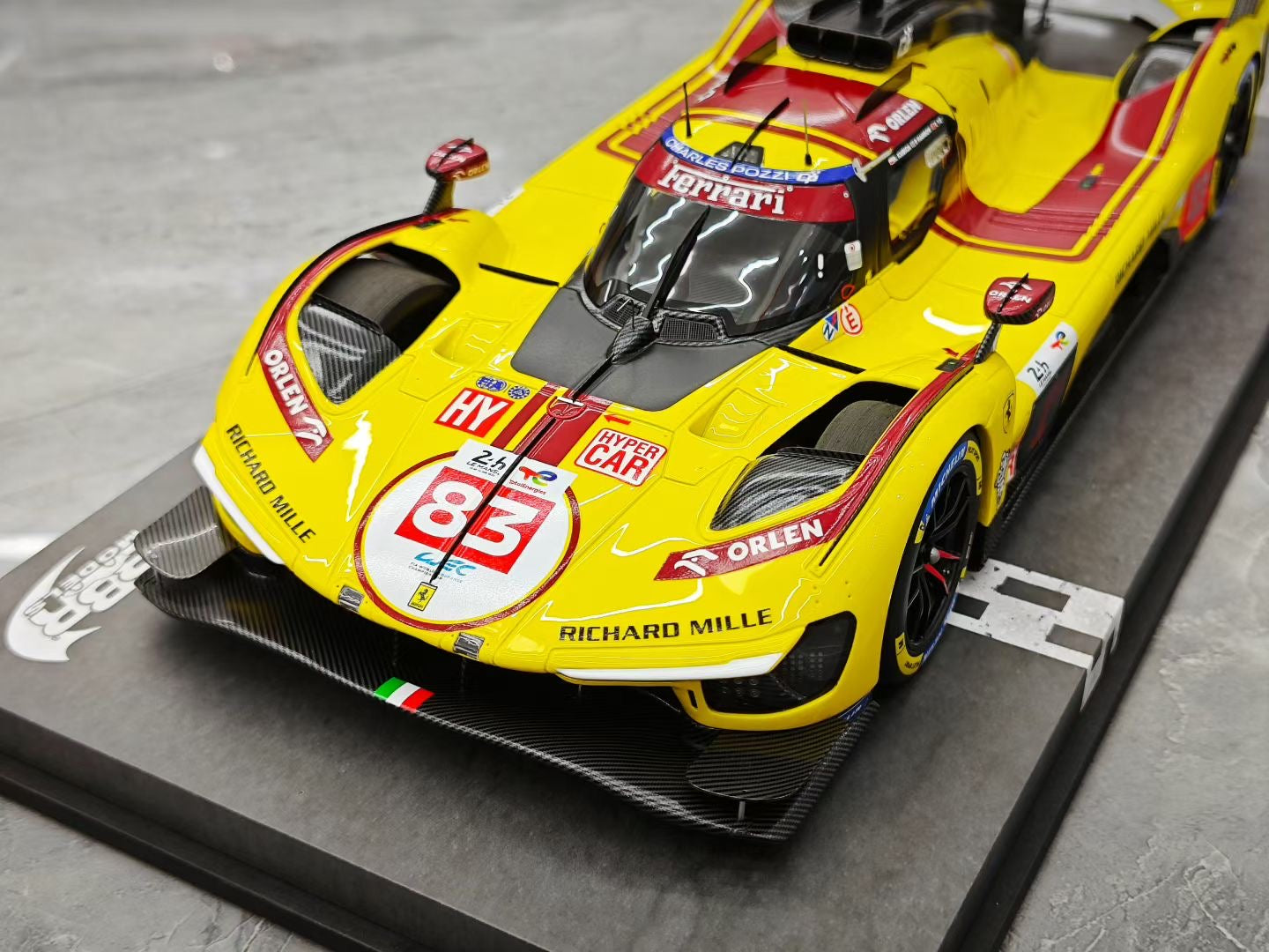 BBR 1/18 2025 Le Mans Winner Ferrari 499 LE #83 Ye Yifei
