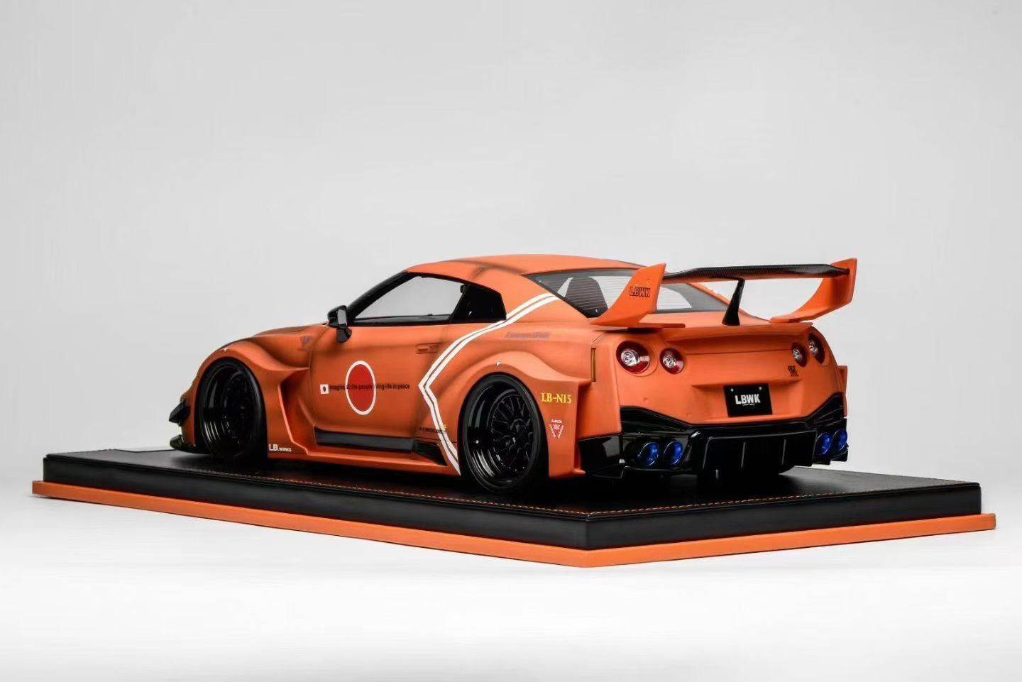 IVY [New Product] Introduces the IVY Image Series: Customized LB-Silhouette Works GT Nissan 35GT-RR 1/12 Resin Car Model in Battle Gray