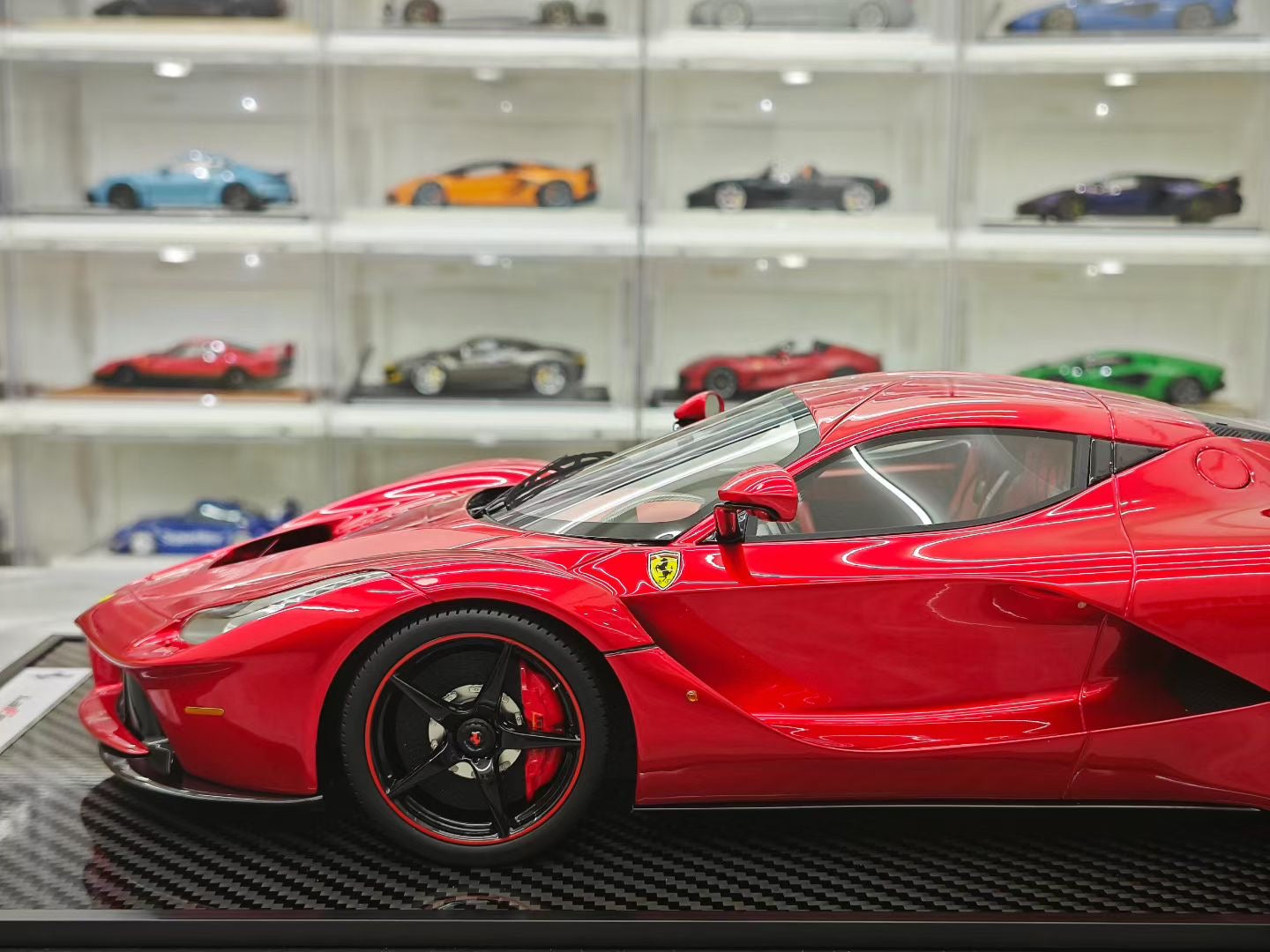 BBR 1/12 Ferrari LaFerrari Hamilton Red Resin