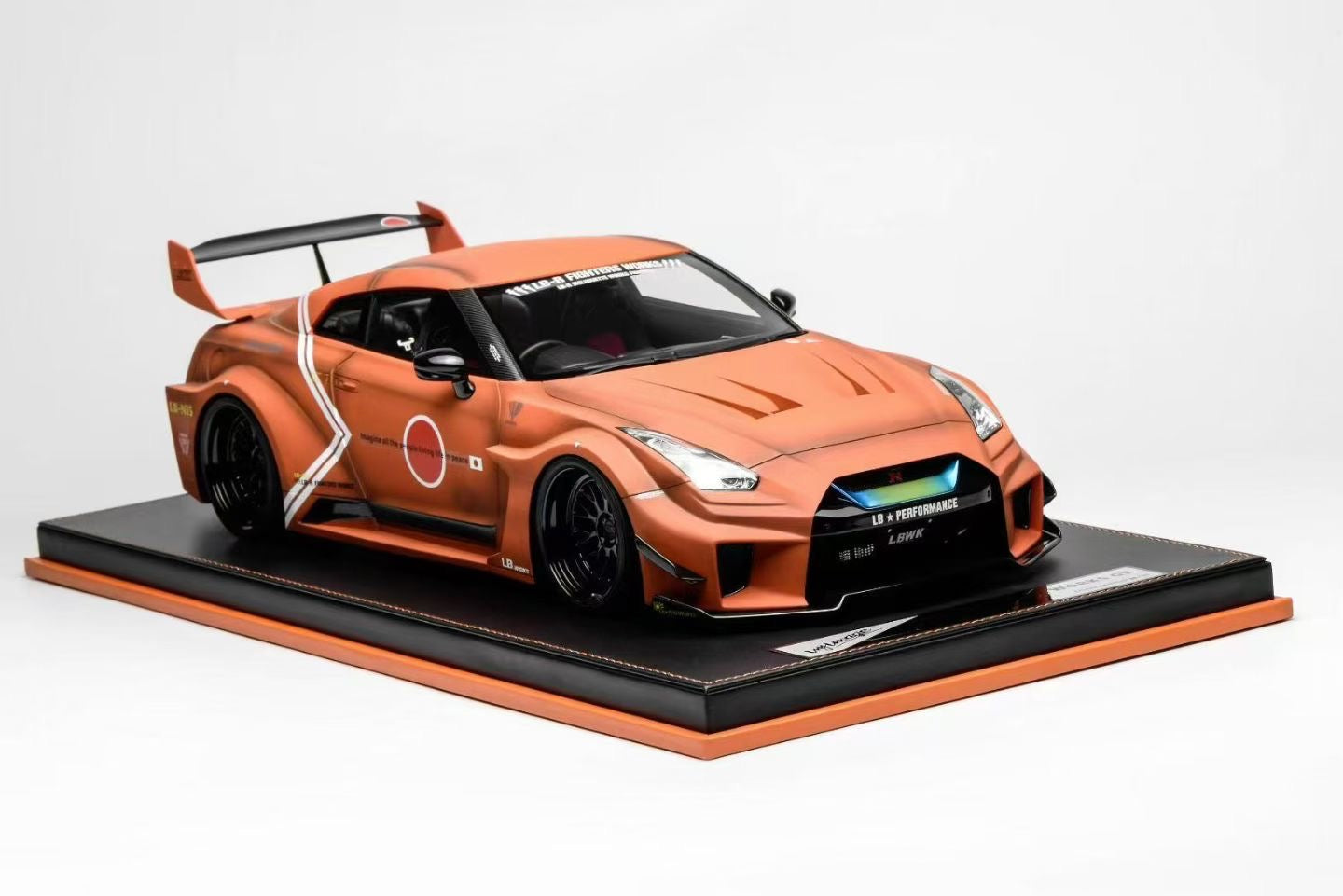 IVY [New Product] Introduces the IVY Image Series: Customized LB-Silhouette Works GT Nissan 35GT-RR 1/12 Resin Car Model in Battle Gray