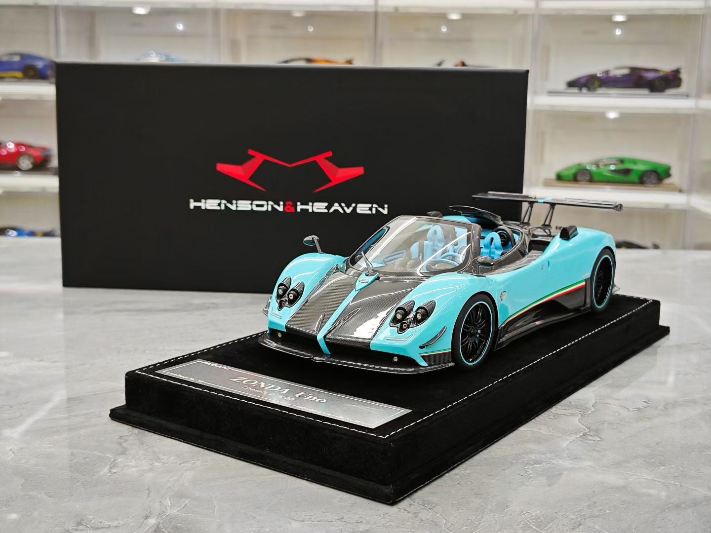 HH Model 1/18 Pagani Zonda Roadster 760 Convertible Model