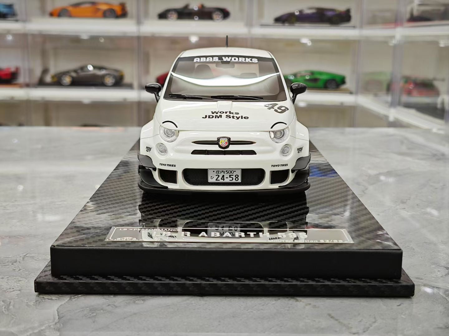 VIP 1/18 Abarth 595 LB Widebody