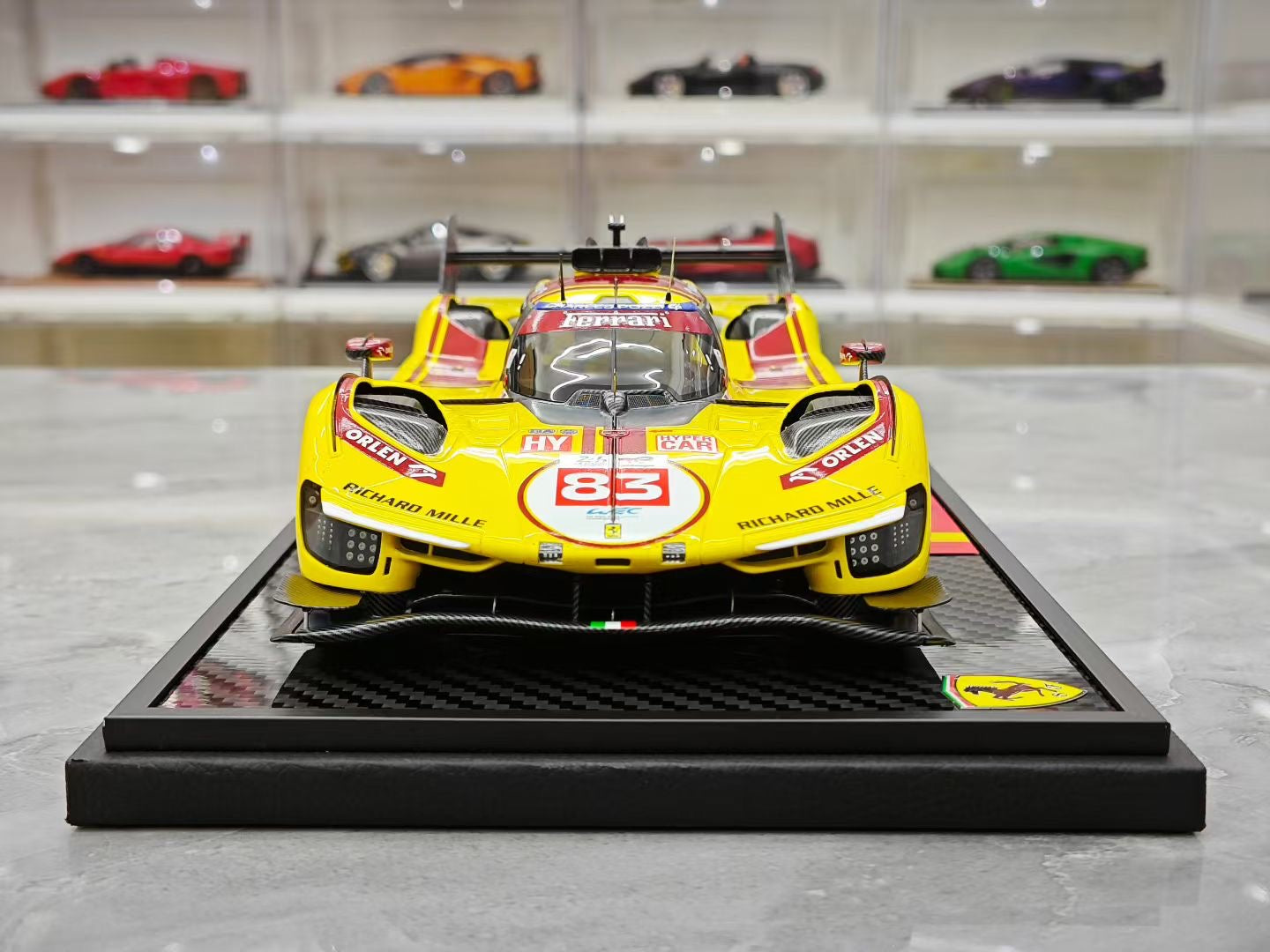 BBR 1/18 2025 Le Mans Victory Ferrari 499 LE No. 83 Ye Yifei