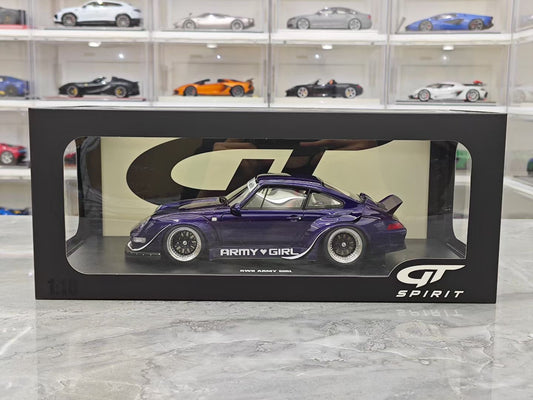 GT Spirit 1/18 Porsche 993 RWB ARMY Resin