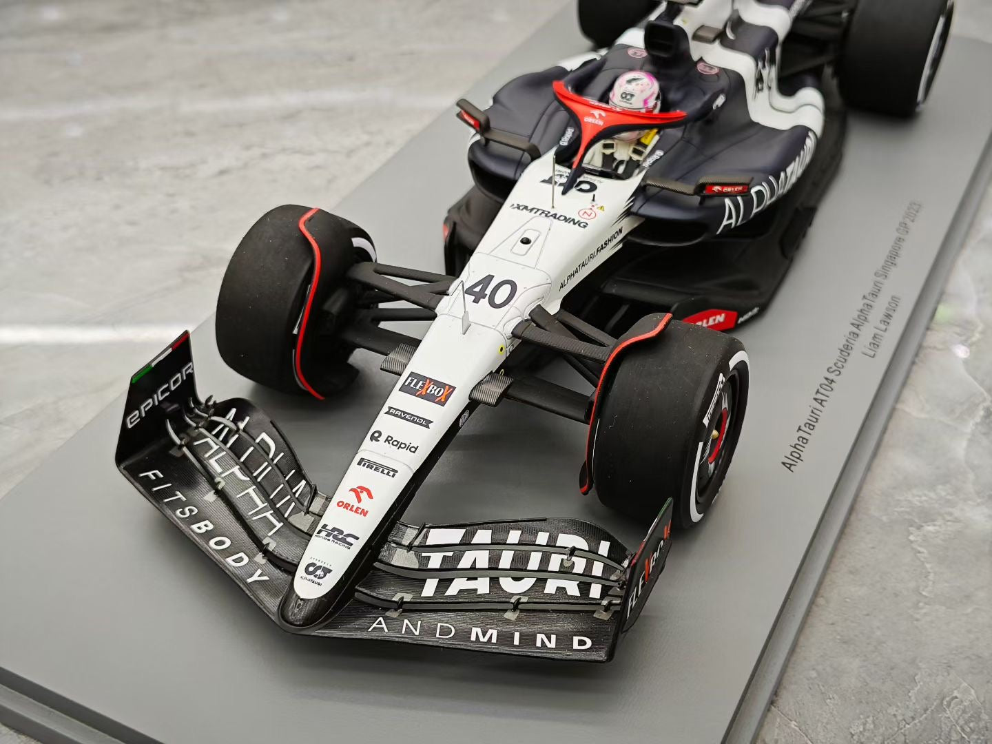 Spark 1/18 2023 Dutch Grand Prix AlphaTorri AT04 Liam Rawson F1