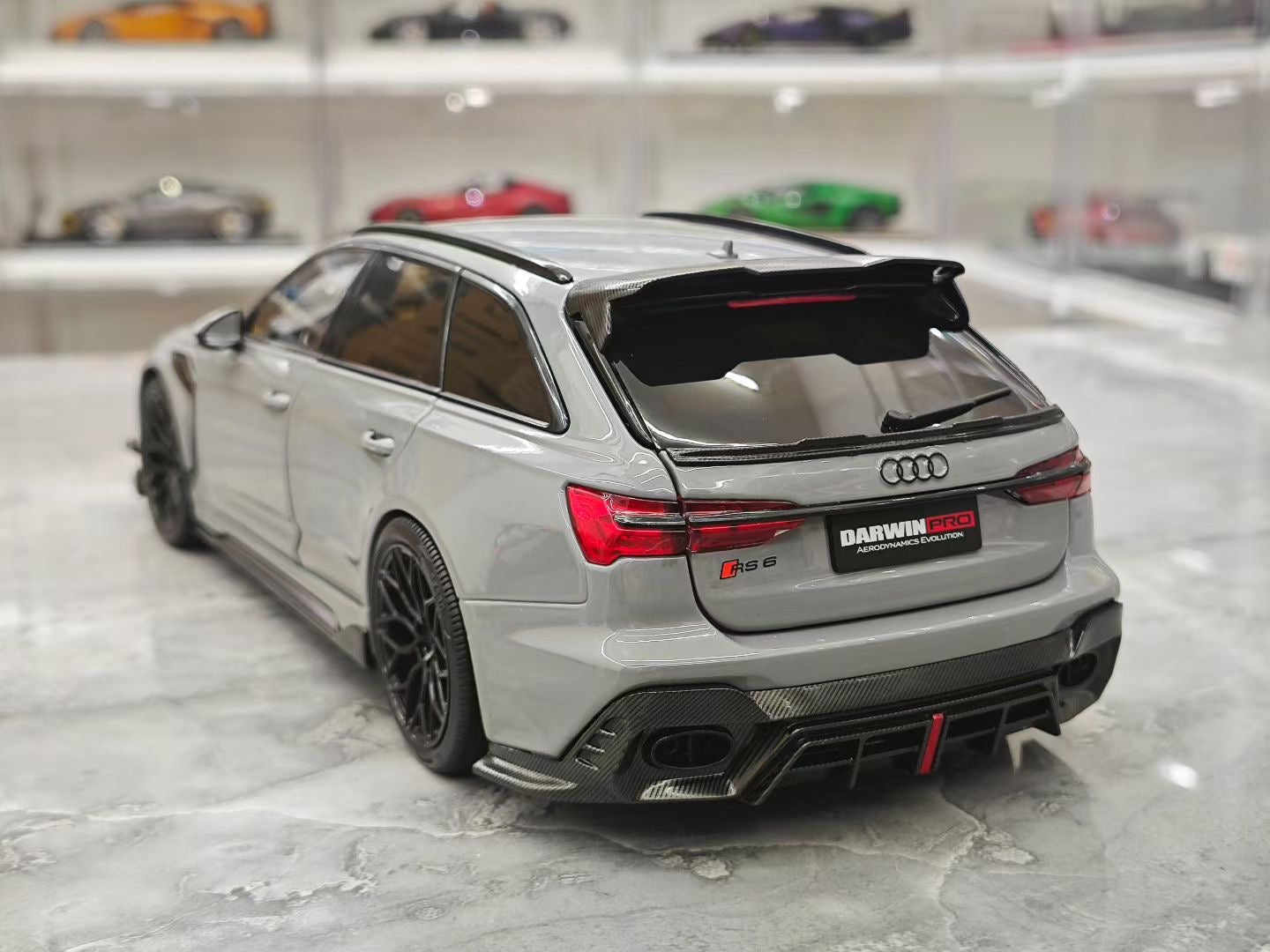 KiloWorks 1/18 Audi RS6 DarwinPRO Alloy Car Model