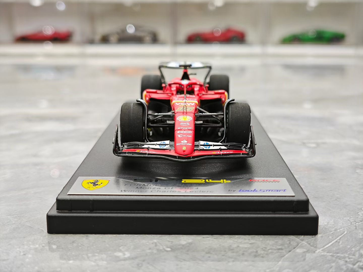 Looksmart 1/43 2024 Monza Grand Prix SF24 Leclerc Victory