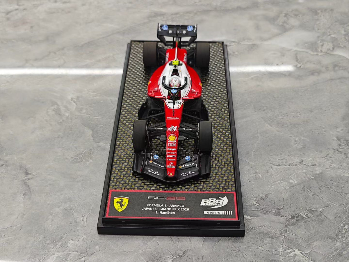BBR 1:43 SF26 (Hamilton) – 2026 Japanese GP (with Driver Figure)