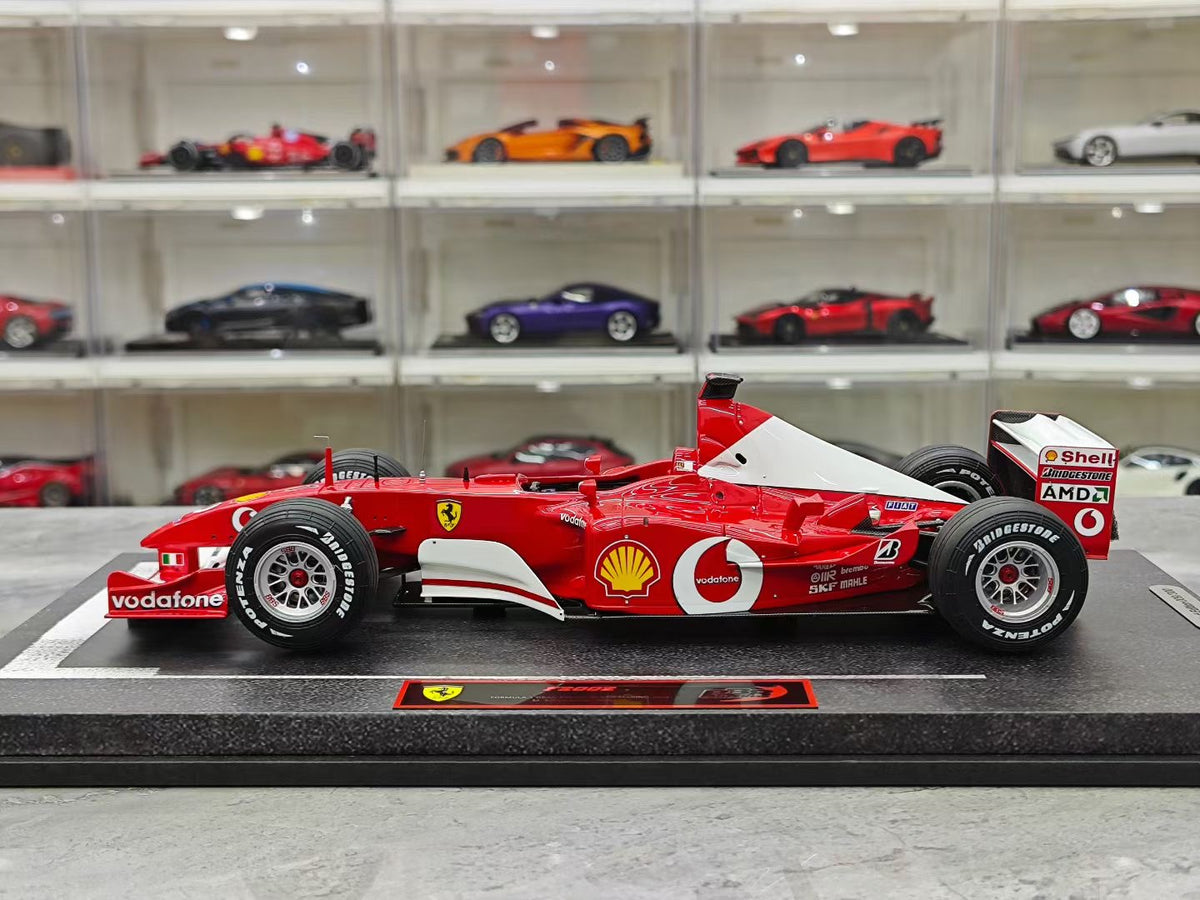 BBR 2002 San Marino Ferrari F2002 Schumacher World Champion 1:18