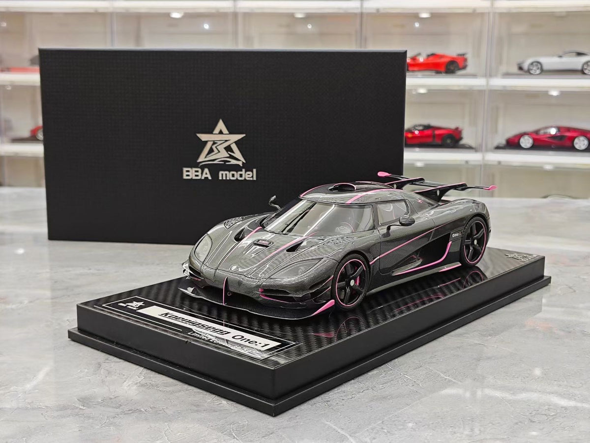 BBA Model Koenigsegg One:1 1:18 Resin Model