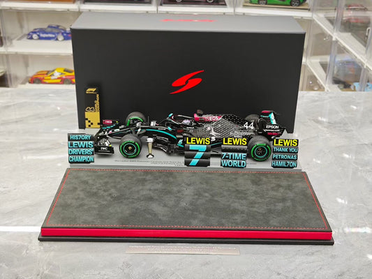 SPARK 1/18 2020 Türkiye W11 Hamilton 7-time champion