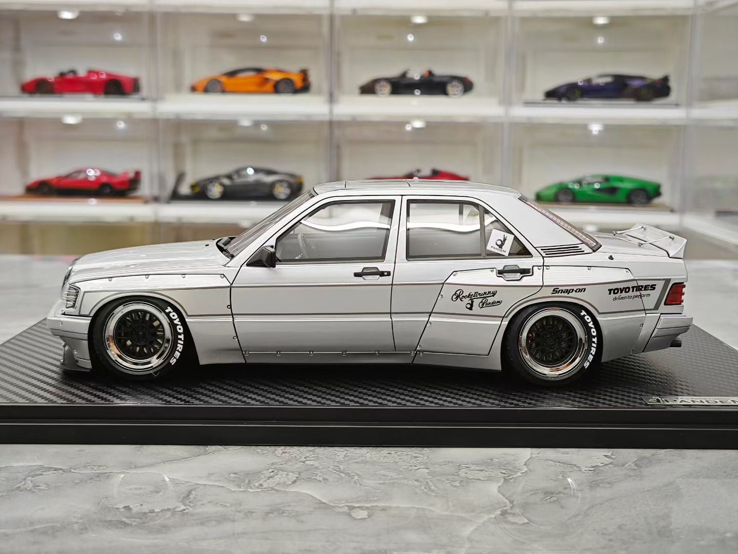 IG 1/18 Mercedes Rocket Bunny Pandem 190 JDM