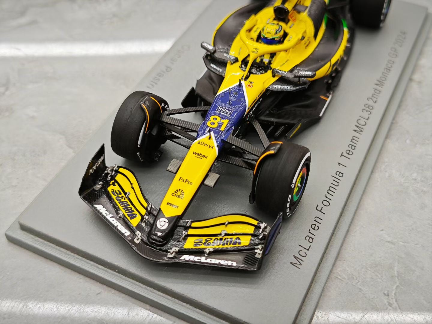 SPARK 1/43 2024 Monaco Grand Prix McLaren MCL38 Piastri F1