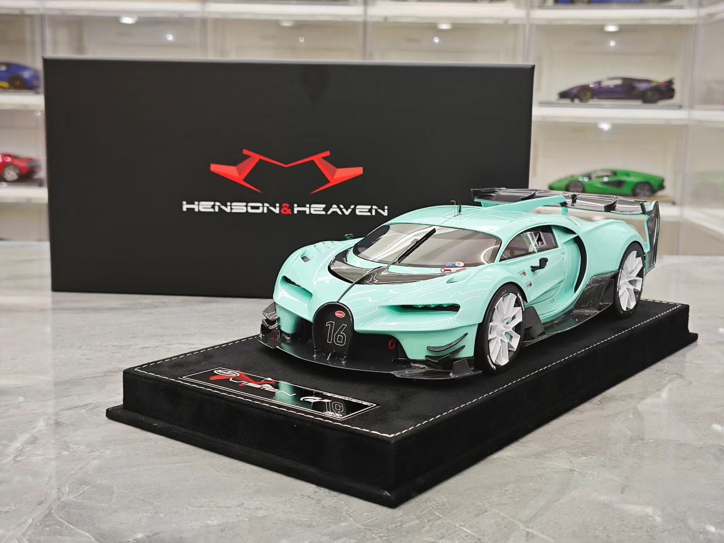 HH Model 1/18 High-End Bugatti Veyron Limited Edition Simulated Resin Car Model